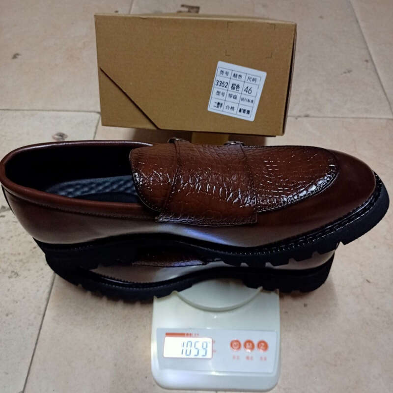 Men's shoes in plus size, new casual leather fashionable foot covers, business formal shoes, trendy suede loafers