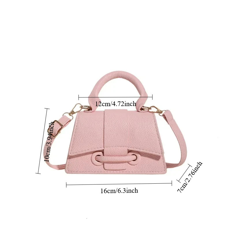 Trend Shoulder Bags Solid Advanced Crossbody Bag Clutch Fashion Mini Purse Shopping Cosmetic Storage Handbag 251030