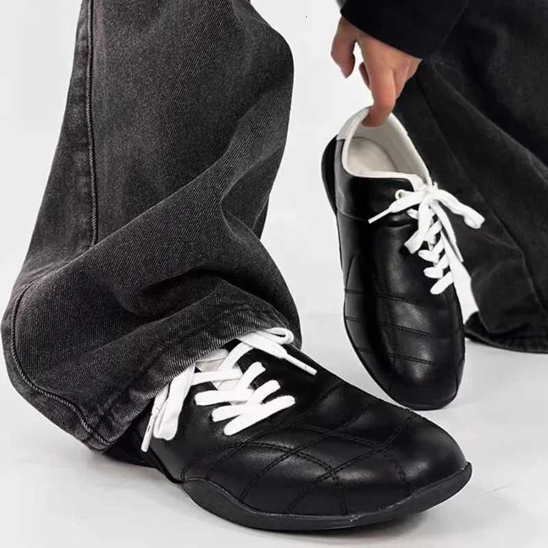 2025 Wens Black Casual football Style Sneakers Flats Chic Shoelaces Cfy Walking Shoes Wan Trainers High Quality Y251105