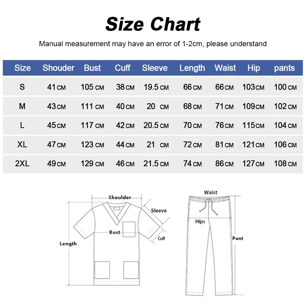 Wholesale Price Suit for Women Gown Lab Coat with Pockets Dental Scrub Veterinary Uniform Soft Nursing Articles 251104