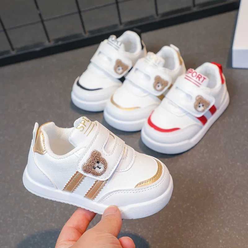 2025 Fashion Toddler Shoes For Baby PU Leather Infant Girls Sneakers Soft-soled Ergonomics Newborn Boys Sport Shoes First StepT251105