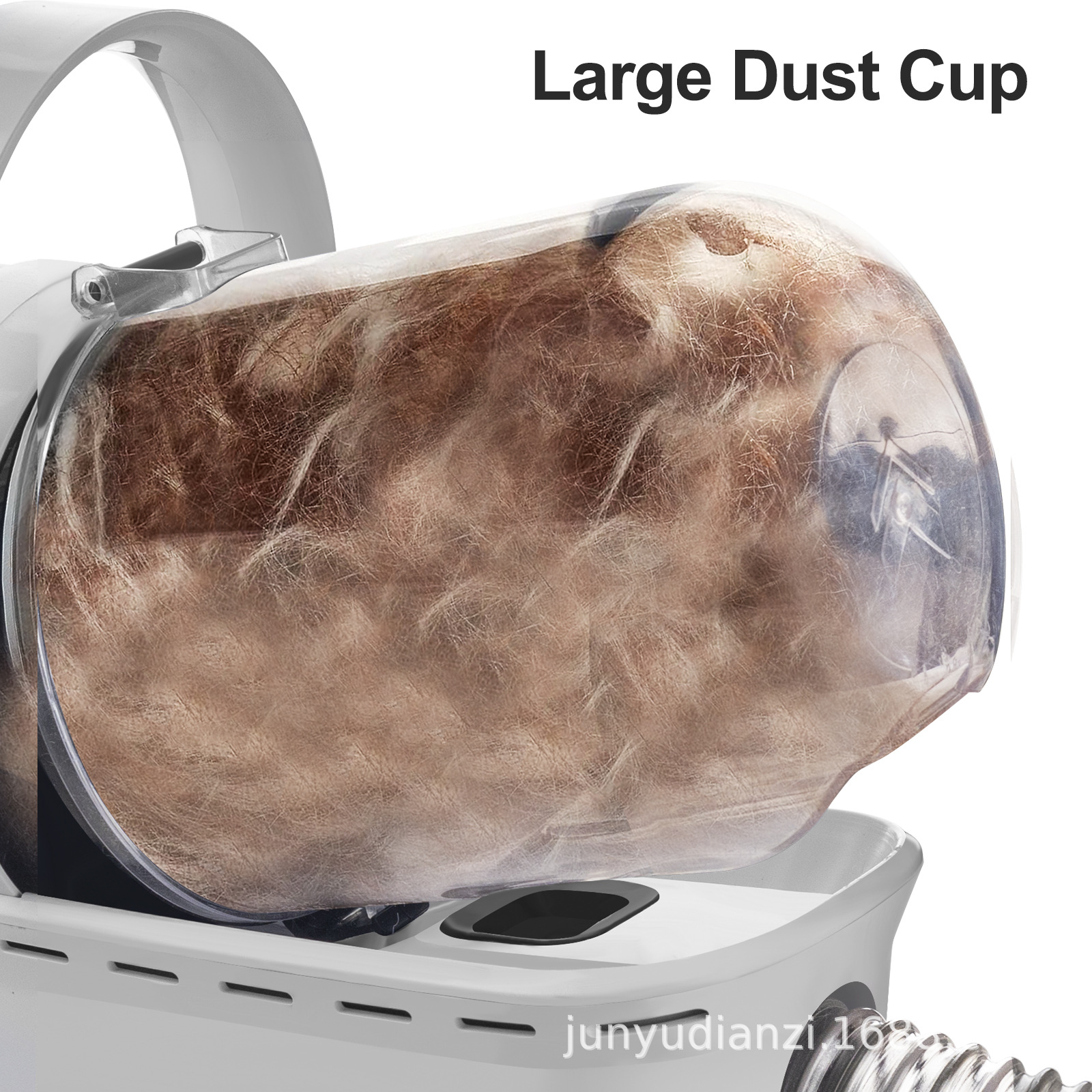 Professional Grade 7-in-1 Pet Grooming Combo Versatile Vacuum, Comb, Scissors, and Clippers for Canines and Felines