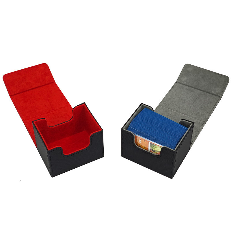 Pok mon Storage PU Anime Ultraman Gaming King Waterproof Board Game Card Box