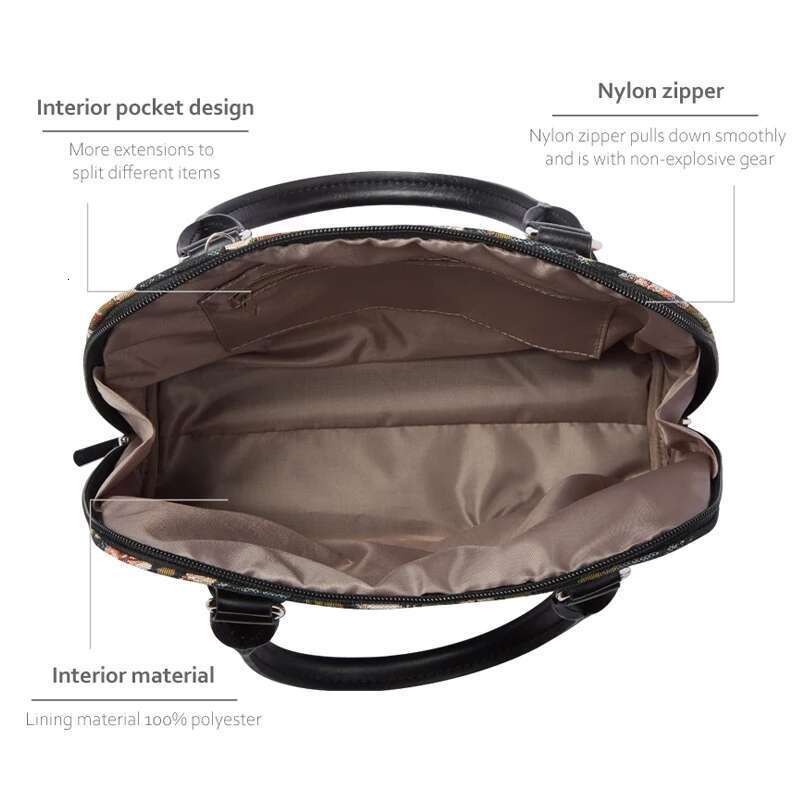 SA Tapestry Women Handbag Shoulder bag Crossbody Satchel Messenger Bag For office worker ladies P ra Parttern