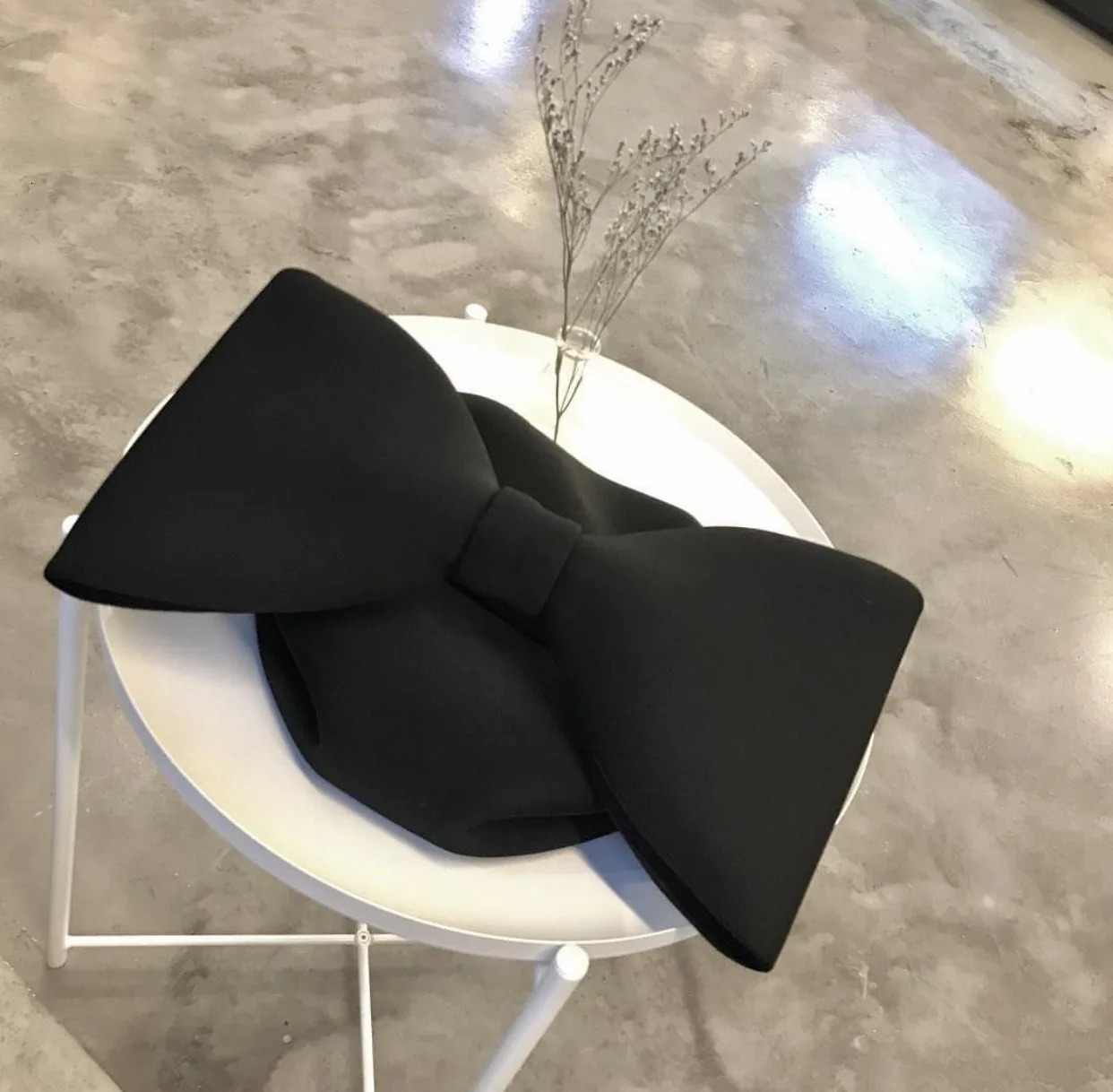 Home>Products>Shoulder bag>Makeup bag>Rib bag>Cute bow space cotton handbag 250402