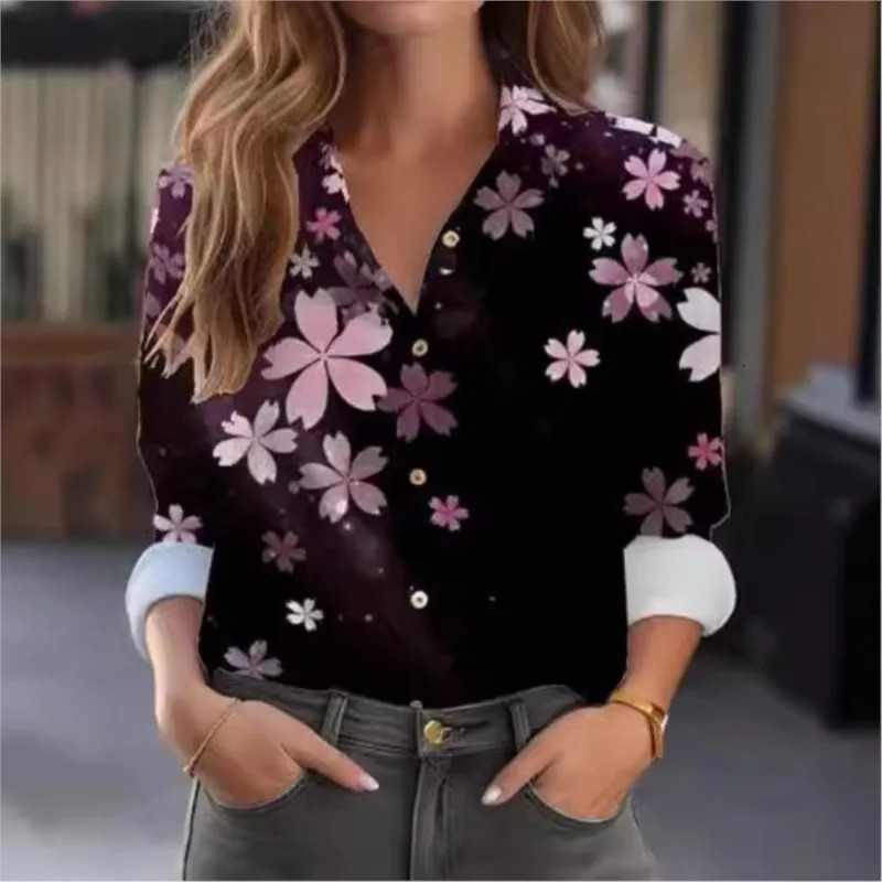 Vintage Cotton Linen Blouse Shirt Top Blusa Feminina Roupas Long Sleeve Female Casual Quality Spring Autumn Shirt Women Tops 250402