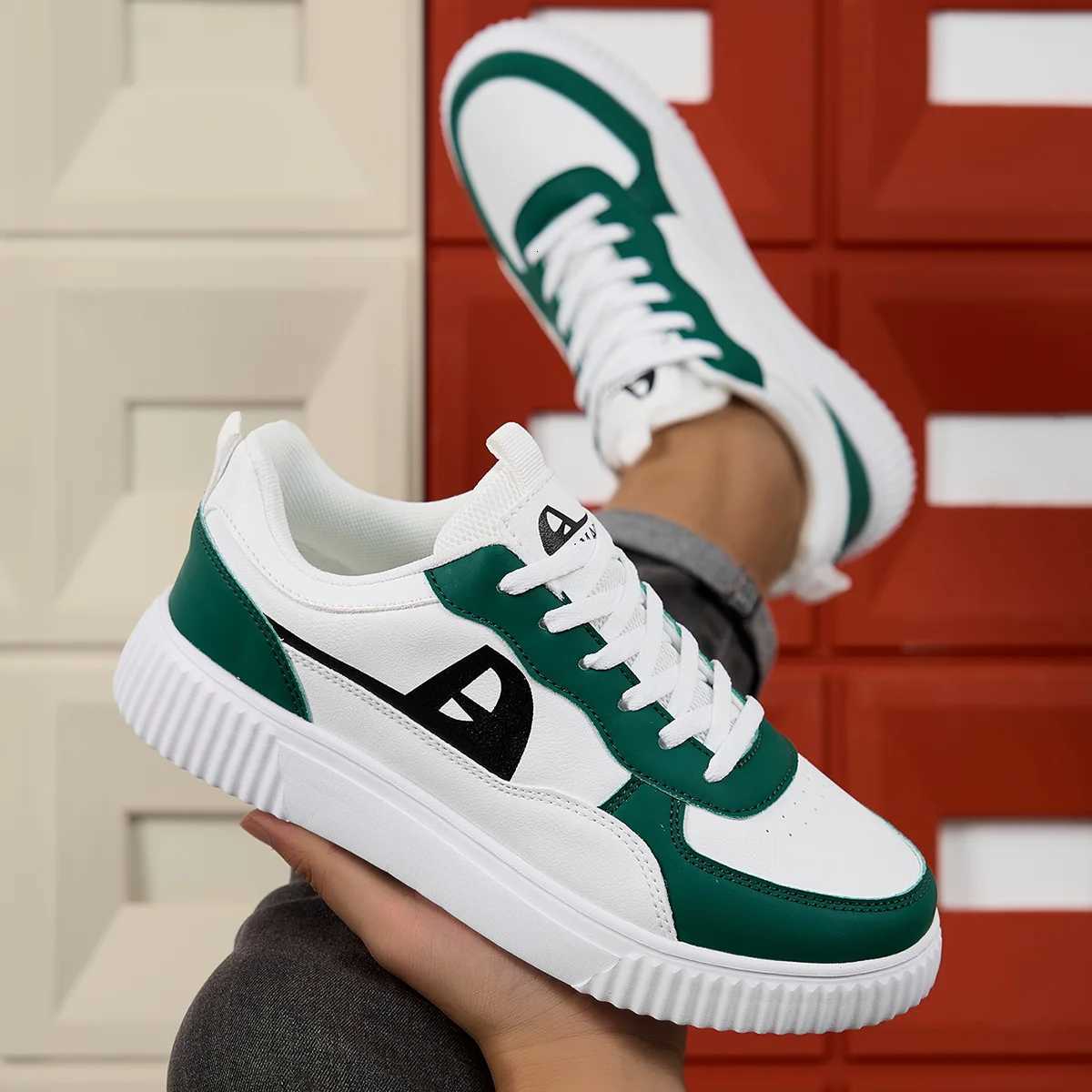 Fion Wen Casual Shoes Breathable Walking Flat Shoes Sneakers White Fem Footwear Sports Running Outdoor Walking For Men Y251105