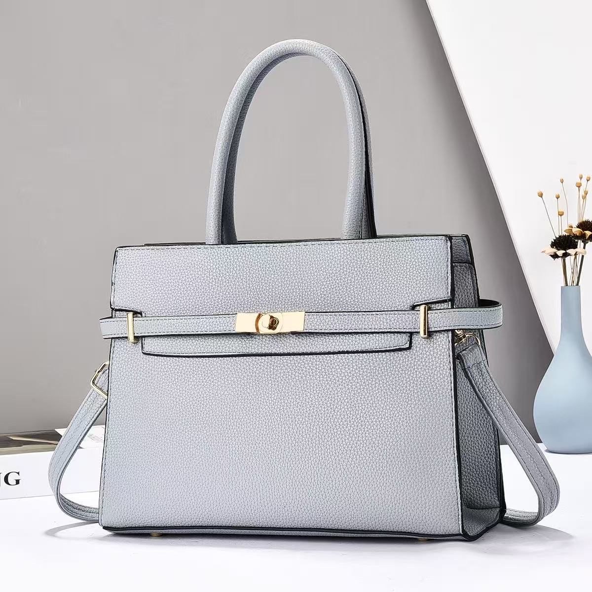 Lanjia COCIO Designer Shoulder Bags New Handheld Solid Color High Quality Womens Genuine Leather Lady Bag001
