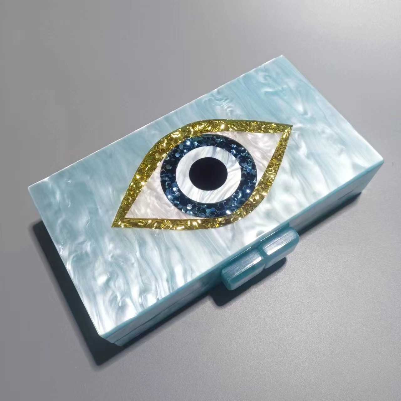 New Acrylic Eye Bag Wedding Dinner Bag Handheld Bag Chain Strap Crossbody Bag