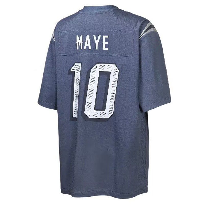 Custom Football Jersey Drake Maye Stefon Diggs Christian Gonzalez 12 Brady Mike Vrabel New Arrivals