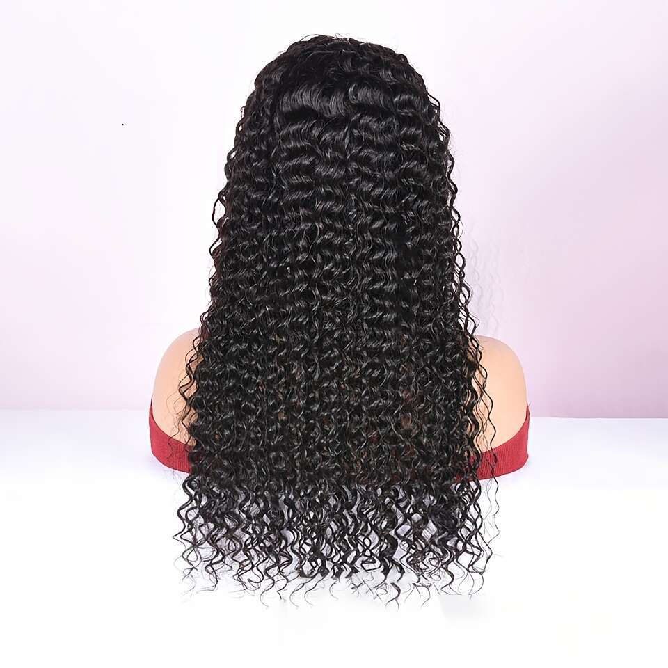 34Inch 250% Density 6X4 Deep Wave Front Pre Plucked HD Transparent Lace Frontal 100% Brazilian For Women Glueless Wigs Human With Hair Natural Hairlin