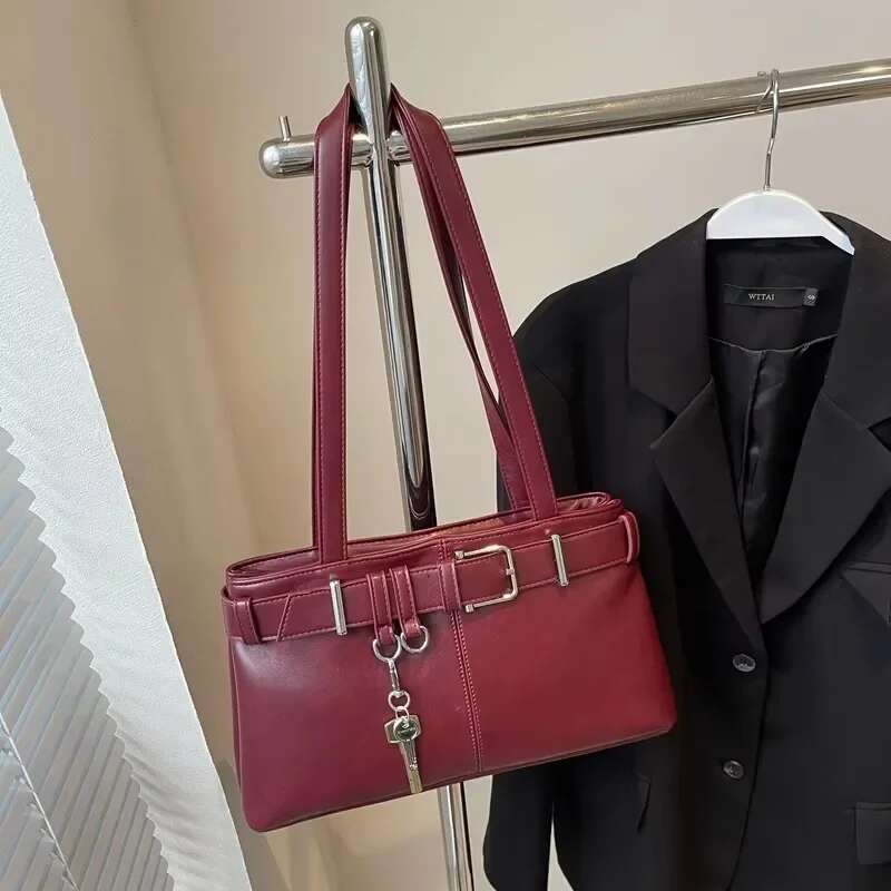 Casual Solid Interior Compartment Shoulder Large Capacity Hot Sale Bags For Women Zipper Pu Women's Handbags