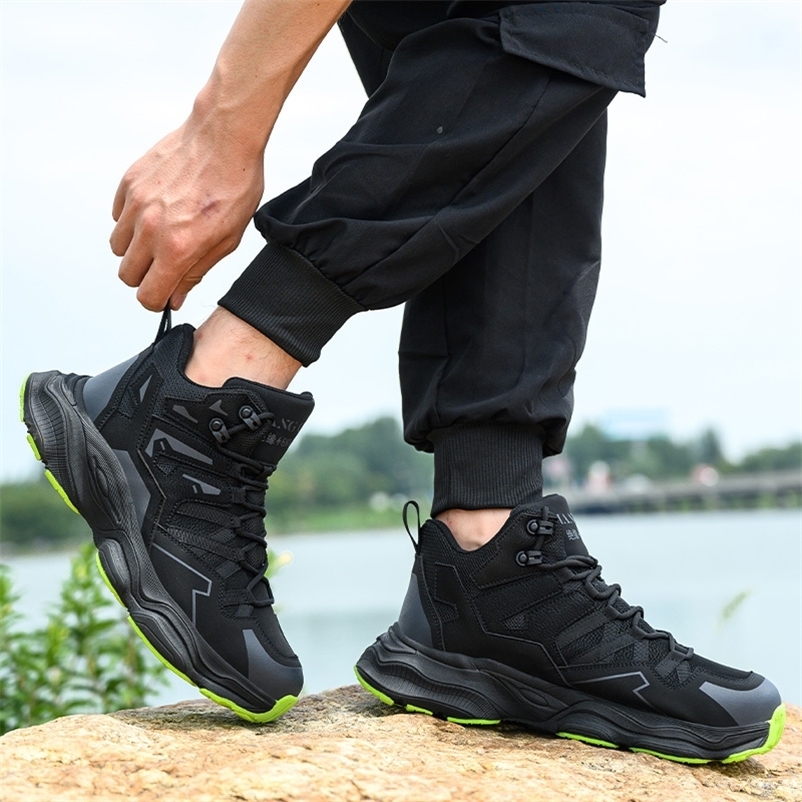 Antistatic Composite Steel Toe Midsole Safety Shoes Men Anti-Puncture Non Slip Industrial Working Protection Boots 251104