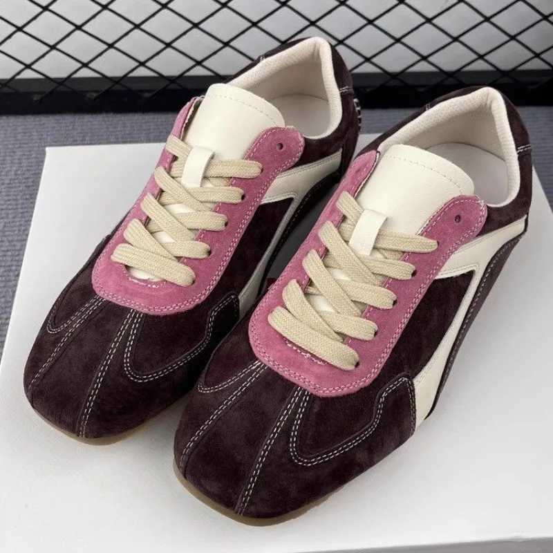 Genuine Leather Sneakers Training Lace-up Casual Sports Wens Shoes 2025 Autumn Winter Plus Veet Training Wen Shoe Y251105