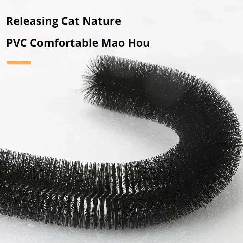 Cat Toy Arch Self Groome Pamper Feline with A Massage Grooming Rubbing Brush with Scratching Pad Toy for Cats Interactive Toys L251105