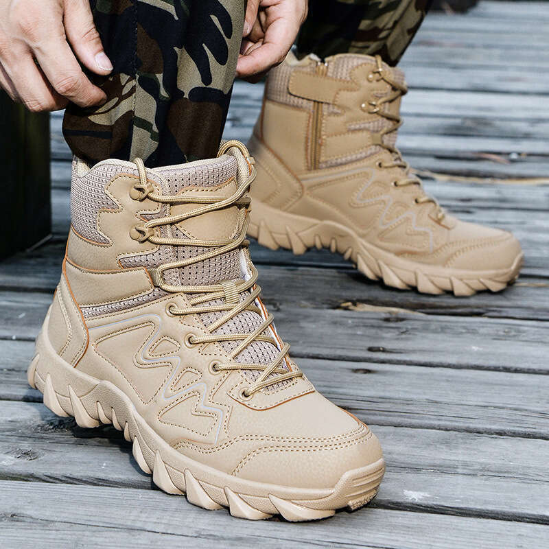 Men's Large 2023 Winter New Mountaineering Fashion Outdoor Casual Shoes Field Training Boots
