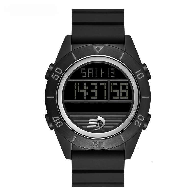 DHwatches Sanda Sports Casual for Men, Student Night Light Trendy Fashionable Waterproof Single Display Digital Electronic Watch