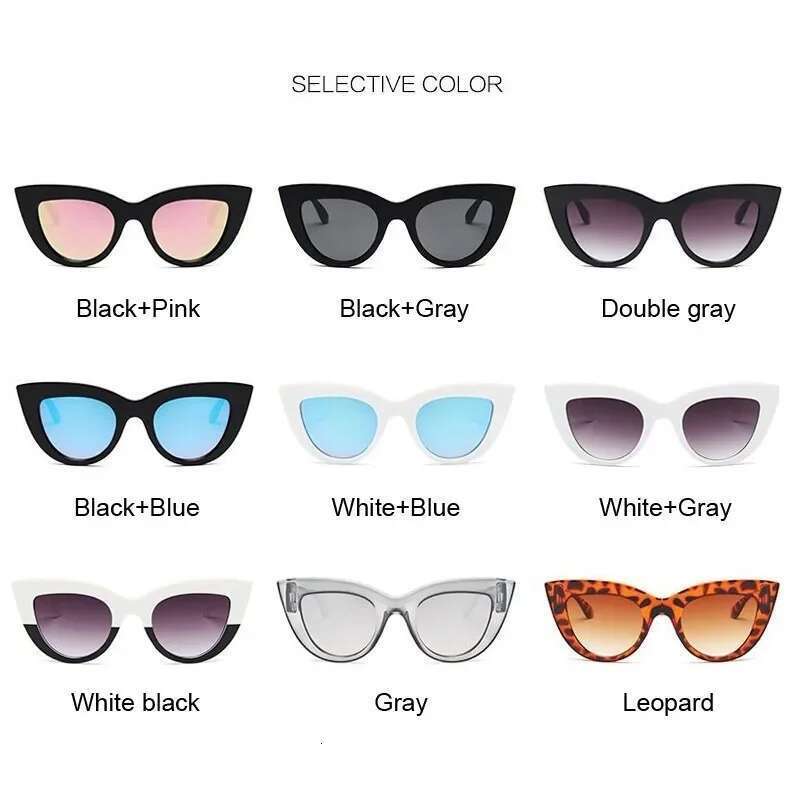 New retro Cat Eye Trendy Sweet Cool Women's Sunglasses Ins Style Vacation Party Daily fashion Glasses