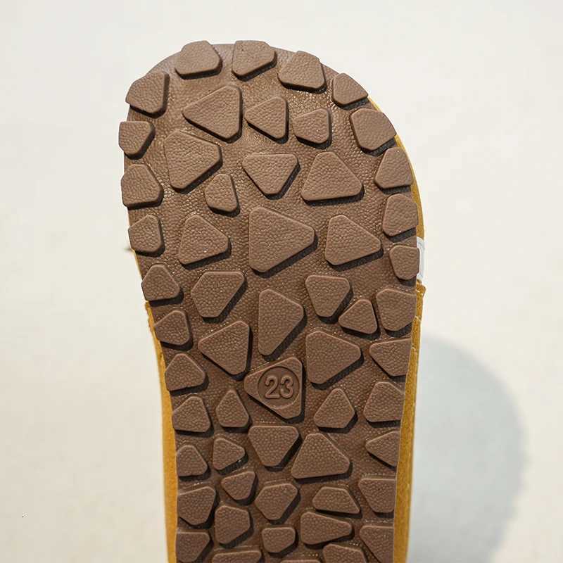 Childrens Sneakers 2-12 Years Old Yellow Leather Boys Girls Casual Shoes Four Seasons Models Red Fashion with Kids Board ShoesT251105