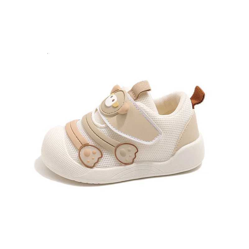 Baby Casual Shoes Cute Animals Toddler Walking Shoes Mesh Breathable 2025 New Fashion Kids Sports Shoes Toes Capped Soft SoleT251105
