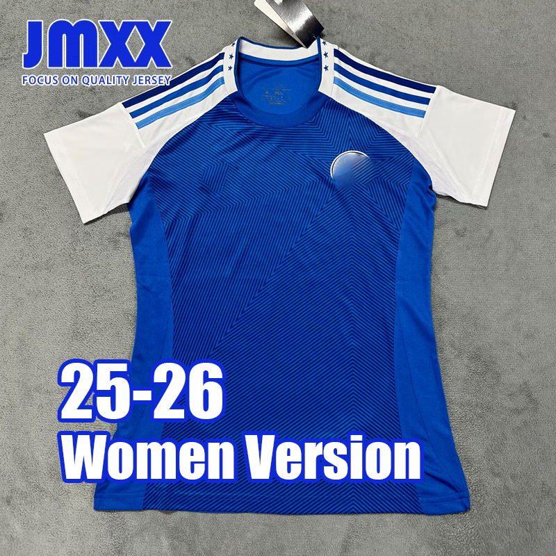 JMXX Women Version 25 26 Cruzeiro Female Soccer Jerseys Home Away Third Special Uniforms Girl Jersey Football Shirt 2024 2025