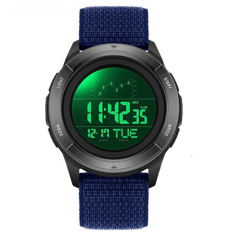 DHwatches Sanda Electronic with Display, Multifunctional Alarm Clock, Student Watch, Large Dial, Waterproof Outdoor Sports Watch