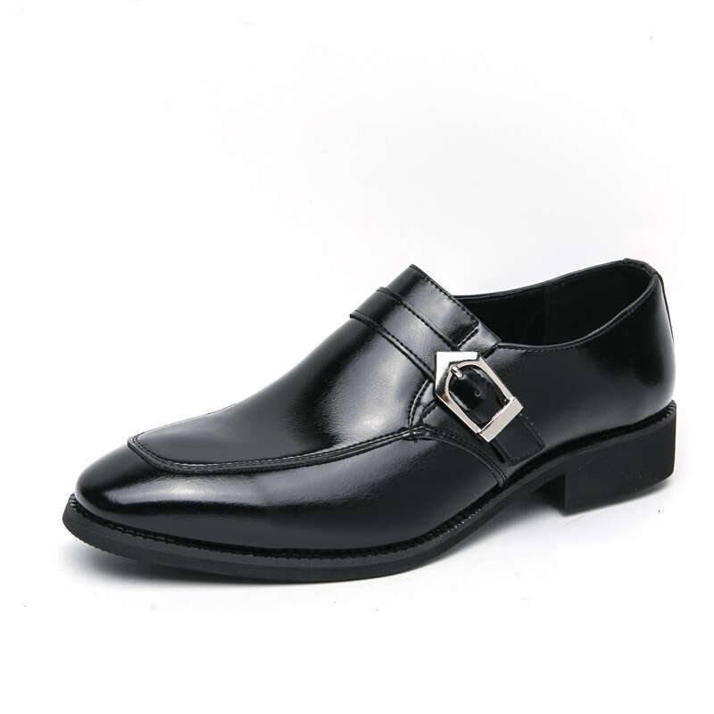 Large one foot Le Fu 2024 Spring and Autumn new men's British style Korean version wedding groom shoes