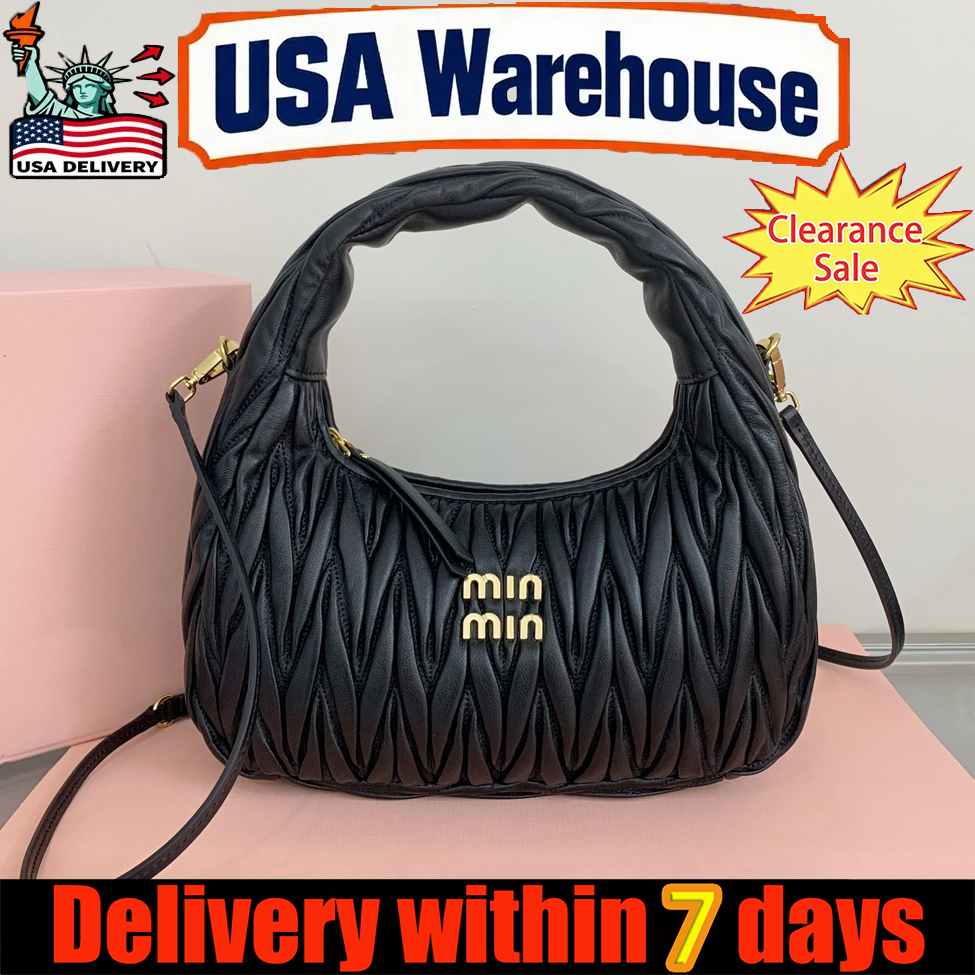 Designer bag Shoulder Bag luxury bag ladies' Wallets High-Quality Bowling Bag Underarm Bag Crescent Bags Wander Matelasse Handbag Crossbody Bags Hobo bag mini bag New