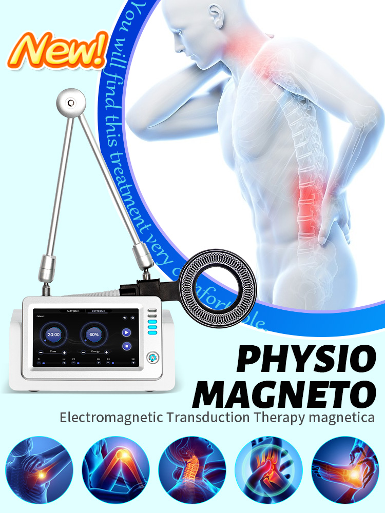 Electromagnetic Muscle Relax Physio Magneto Extracorporeal Shockwave Therapy Machine Pain Relief Magnetotherapy Machine