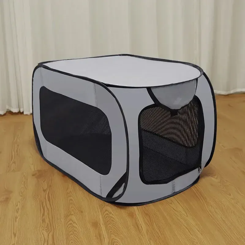 Enclosed Pet Delivery Room: Folding Birthing Box for Cats, Dogs, and Other Small Animals Free shipping