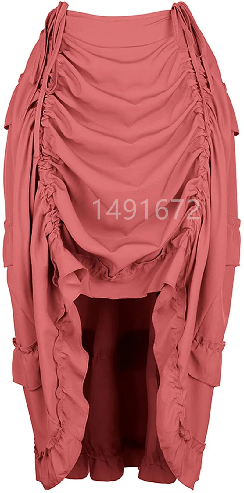 Womens skiing fashion sexy ultrathin long low waist pleated tight corset with steampunk gothic punk retro plus size 250324