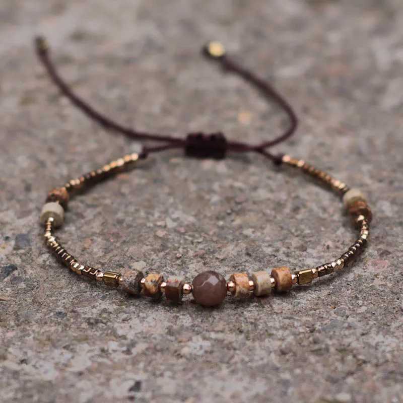 New Bohemia Women String Handmade Weaven Seed Beads Braclet Turkish Braslet Girlfriend Gift Best Friend Brazalete Joias C251105