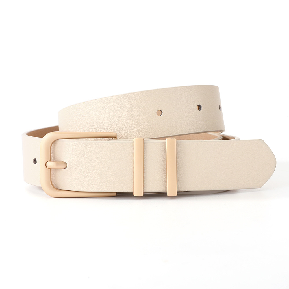 belts for women designer belt men Designer belt women belts ceinture luxe brown belt Simple and versatile decorative dress jeans fashion gold buckle w