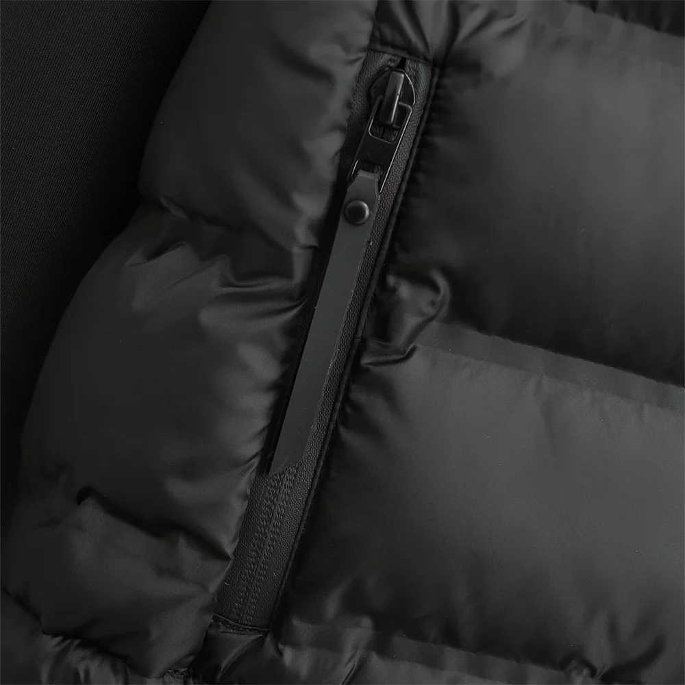 2024 autumn and winter new womens clothing European and American style fashionable versatile splicing short cotton jacketT251105