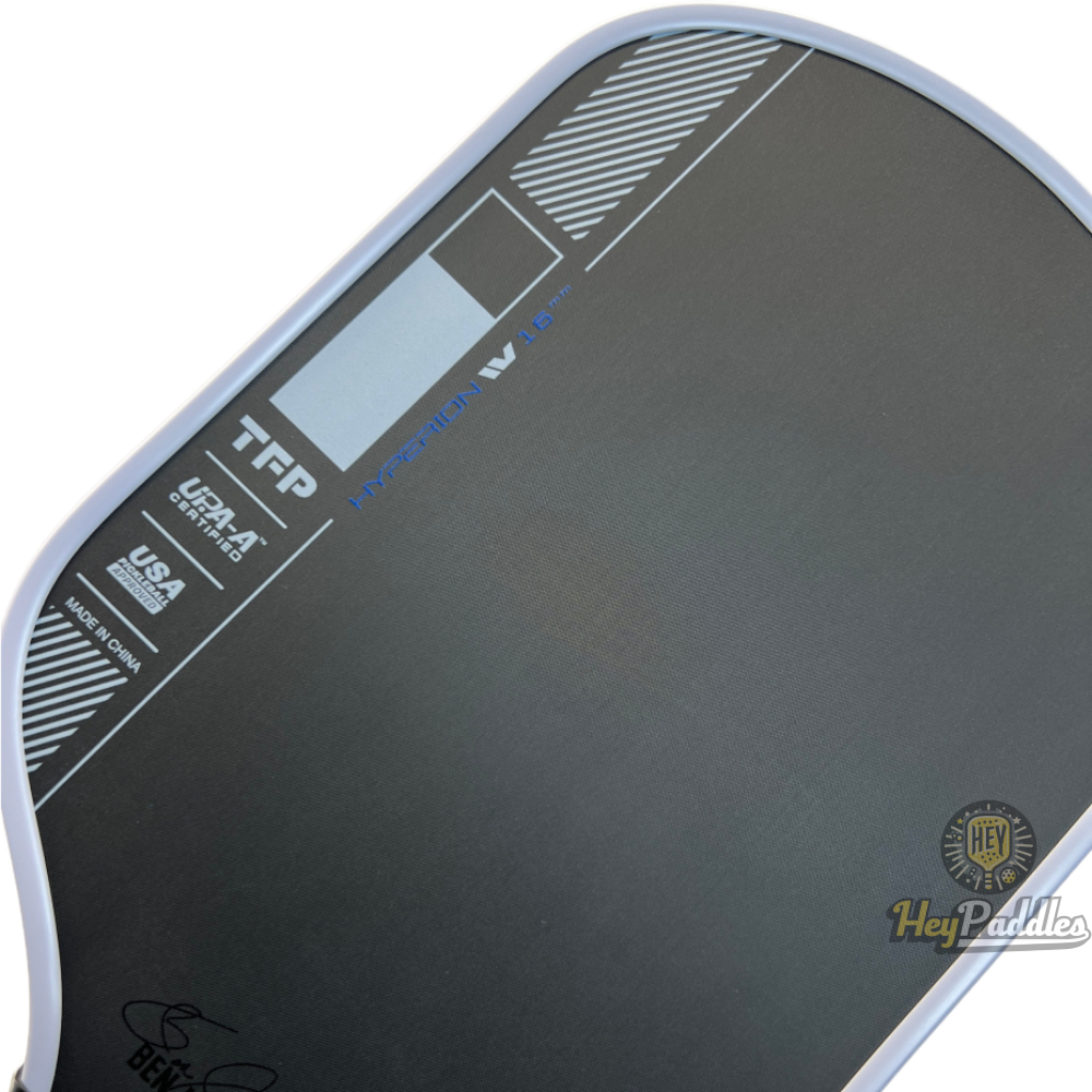 2025 Hyperion IV Pickleball Paddle Pro Player Edition Gen4 Propulsion Core 16mm Thermoformed Toray T700 Carbon Fiber Pickleball Racket