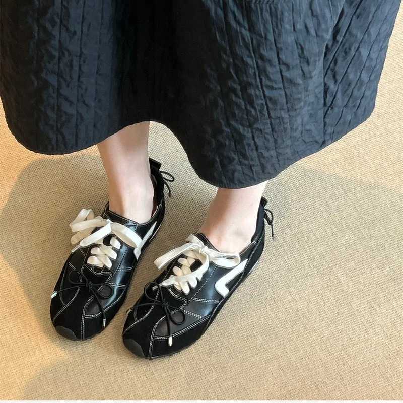 French Style Fion Round Toe German Training Shoes Wens Sneakers All-mah Inside Heightener Single Shoes Y251105