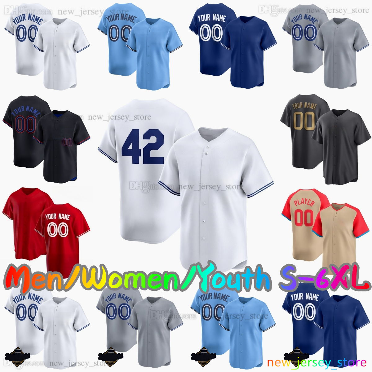 Custom S-6XL 2025 New 27 Vladimir Guerrero Jr Baseball Jersey 11 Bo Bichette 47 Addison Barger 4 George Springer 30 Alejandro Kirk 34 Kevin Gausman Stitched Jerseys