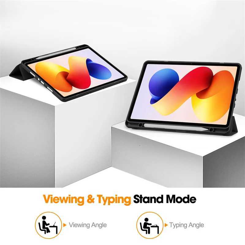 3-IN-1 For Redmi Pad 2 Pro 121 Funda Smart Pencil Holder Cover Case English Keyboard Portable Sle Pouch H251105