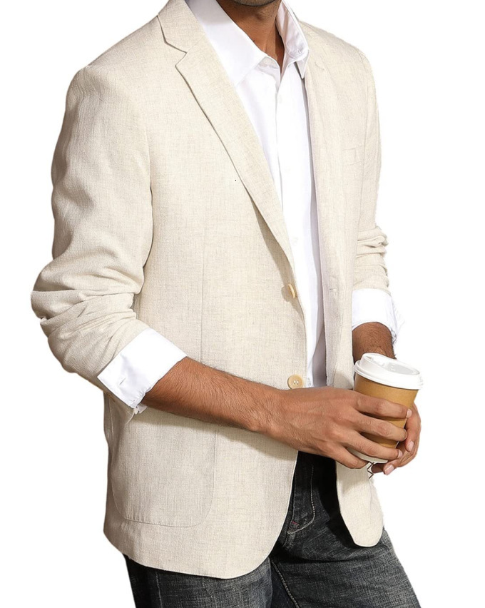 Mens spring top business casual double button printed suit jacket mens suit plus size casual