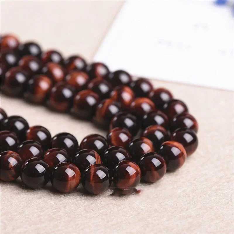 Natural Red Tiger Eye Stones Buddha Beaded Couples Jewelry Exquisite Fashion Elastics for Men and Women C251105