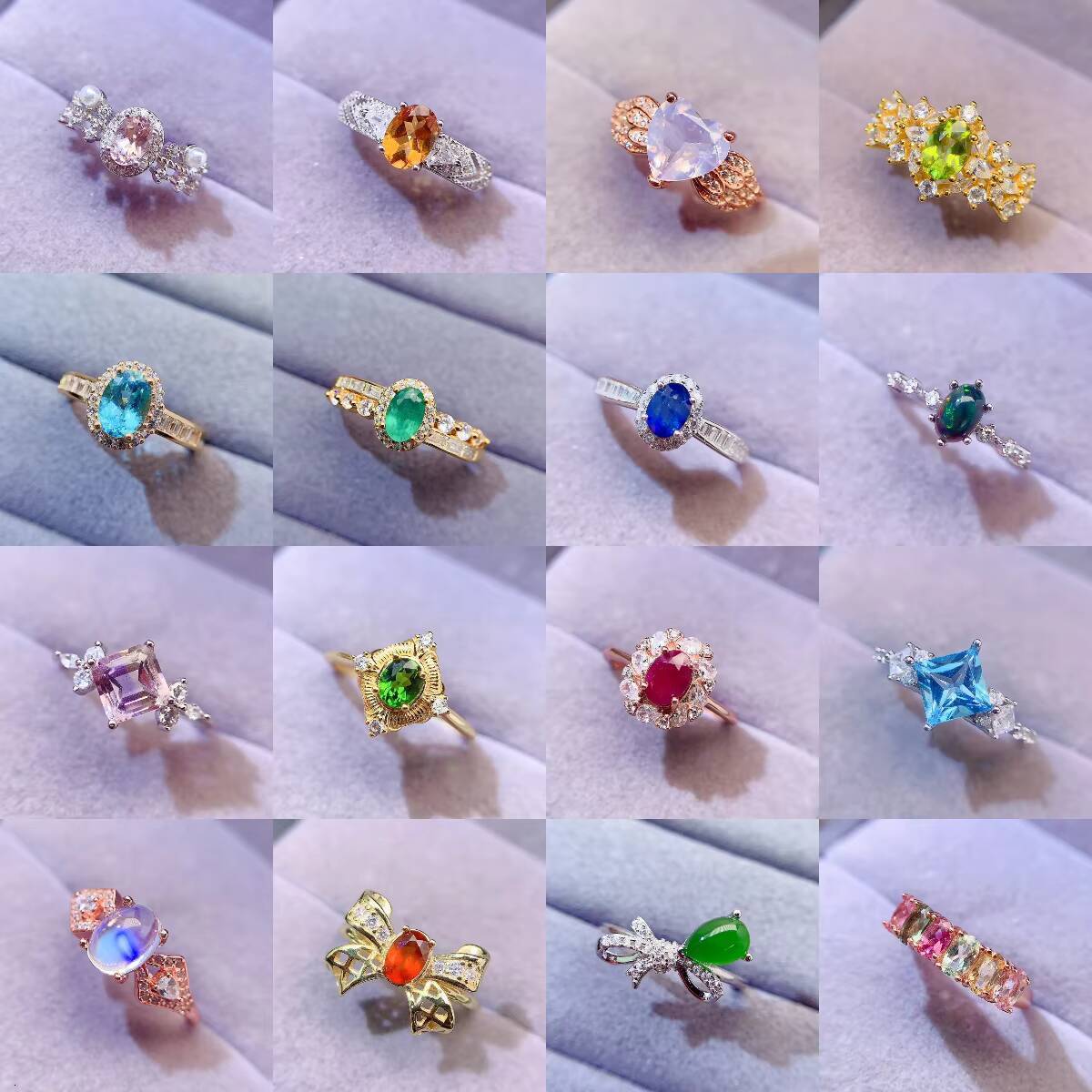 Luxury Womens 925 Sterling Silver Oval Cut Natural Morganite Ring Classic for Engagements Gifts New