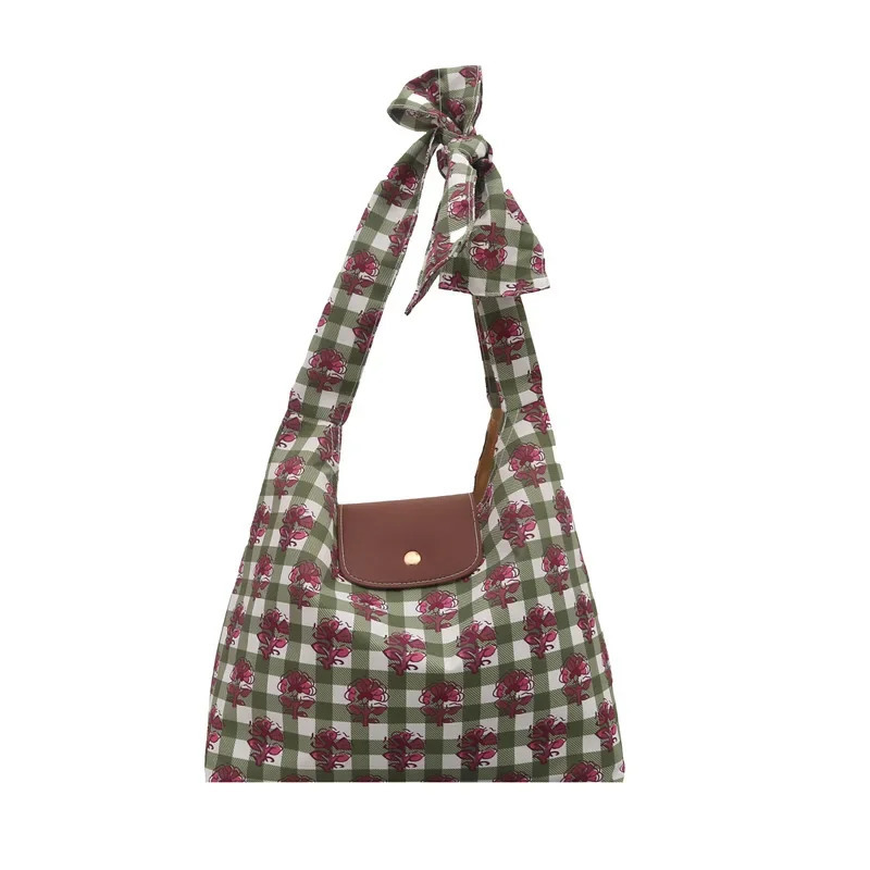 High Aesthetic Canvas Tote Bag Women Large Capacity Shoulder Bag Fashionable Lazy Style Trendy Ladies Handbag 251104