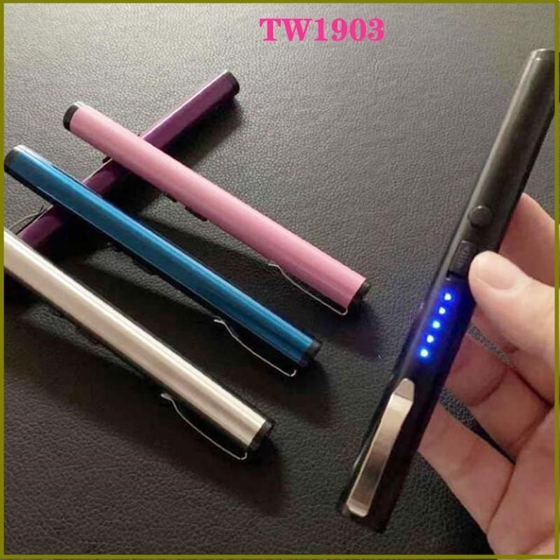 Tactical Accessories Tactics Pen 1903 Mini Easy To Carry Charging Power Display USB Arc Without