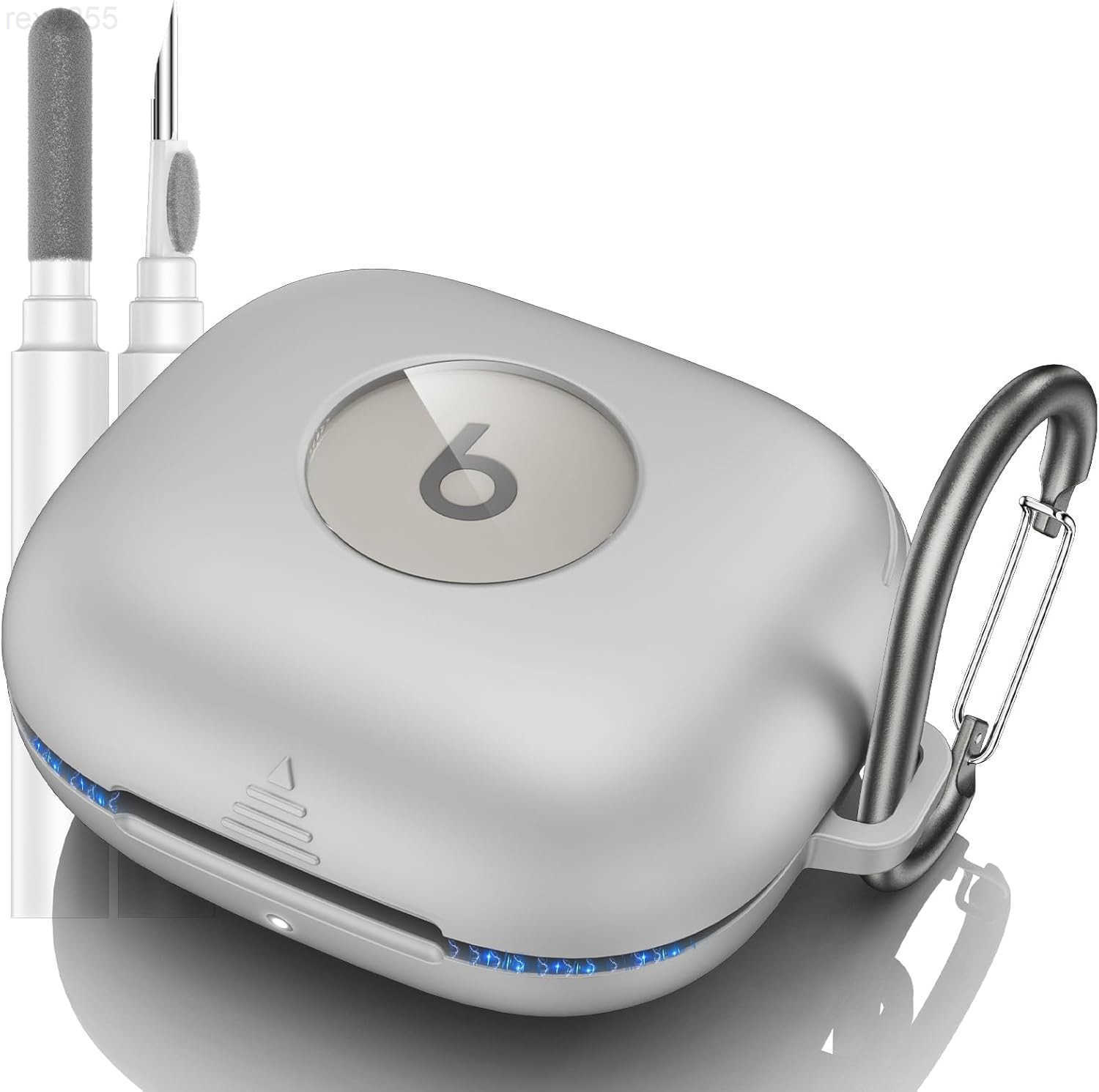 for Beats Powerbeats Pro 2 Case Cover Shockproof Magnetic Case for Powerbeats Pro 2 2025 Wireless Earbuds Magnetic Lock Lid Protective Cover with Clea