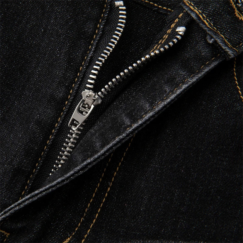 Womens jeans harem pants black highquality womens oversized denim Gothic low rise ball width 250403