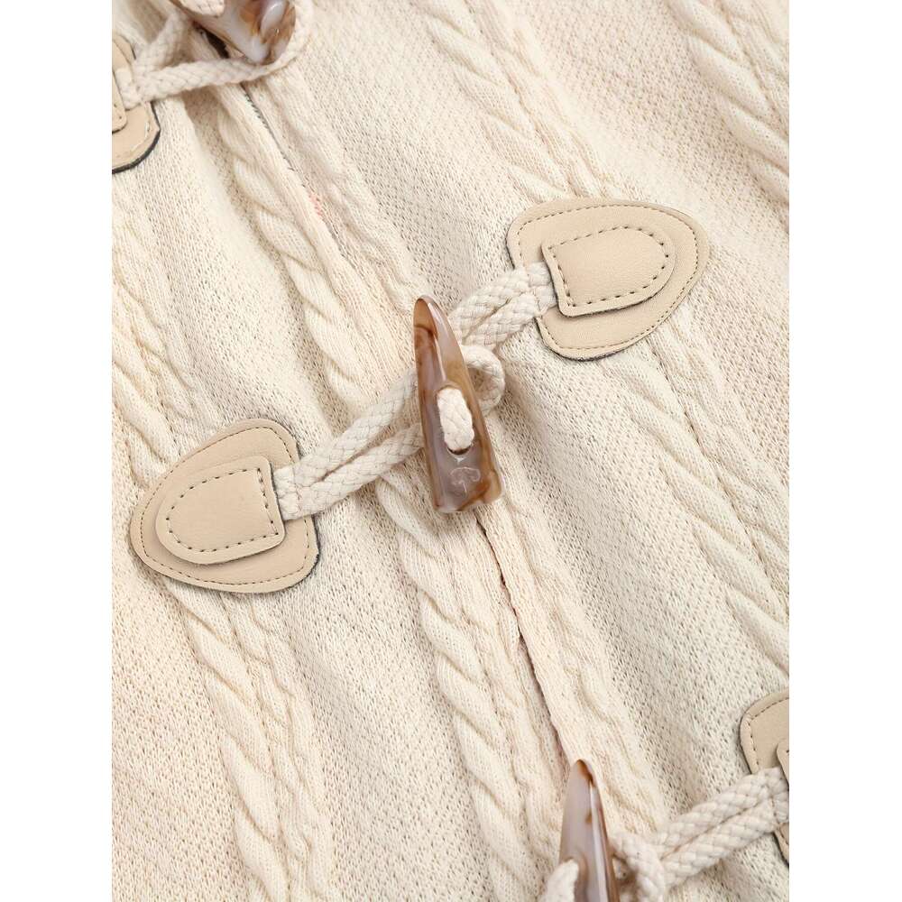 Size, Women's Elegant Oversized Hooded Long Jacket Trim, Front Closure, Plaid Pattern Tartan Check Hine Washable Fall/Winter Beige/Black/White/Gr