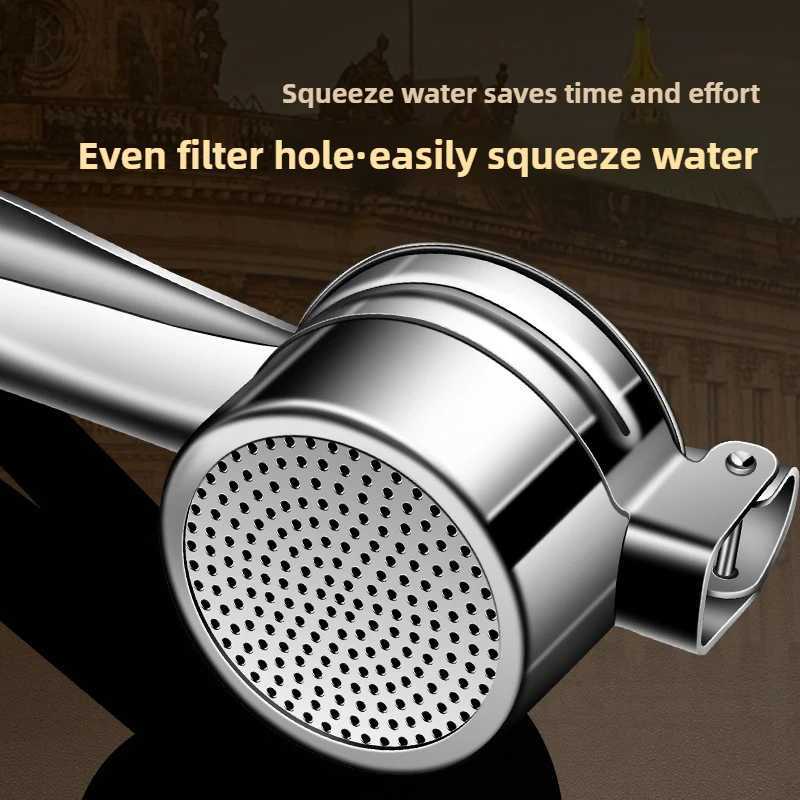 Manual juicer stainless steel juice press mashed potatoes garlic vegetable dehydration tool juicer C251105