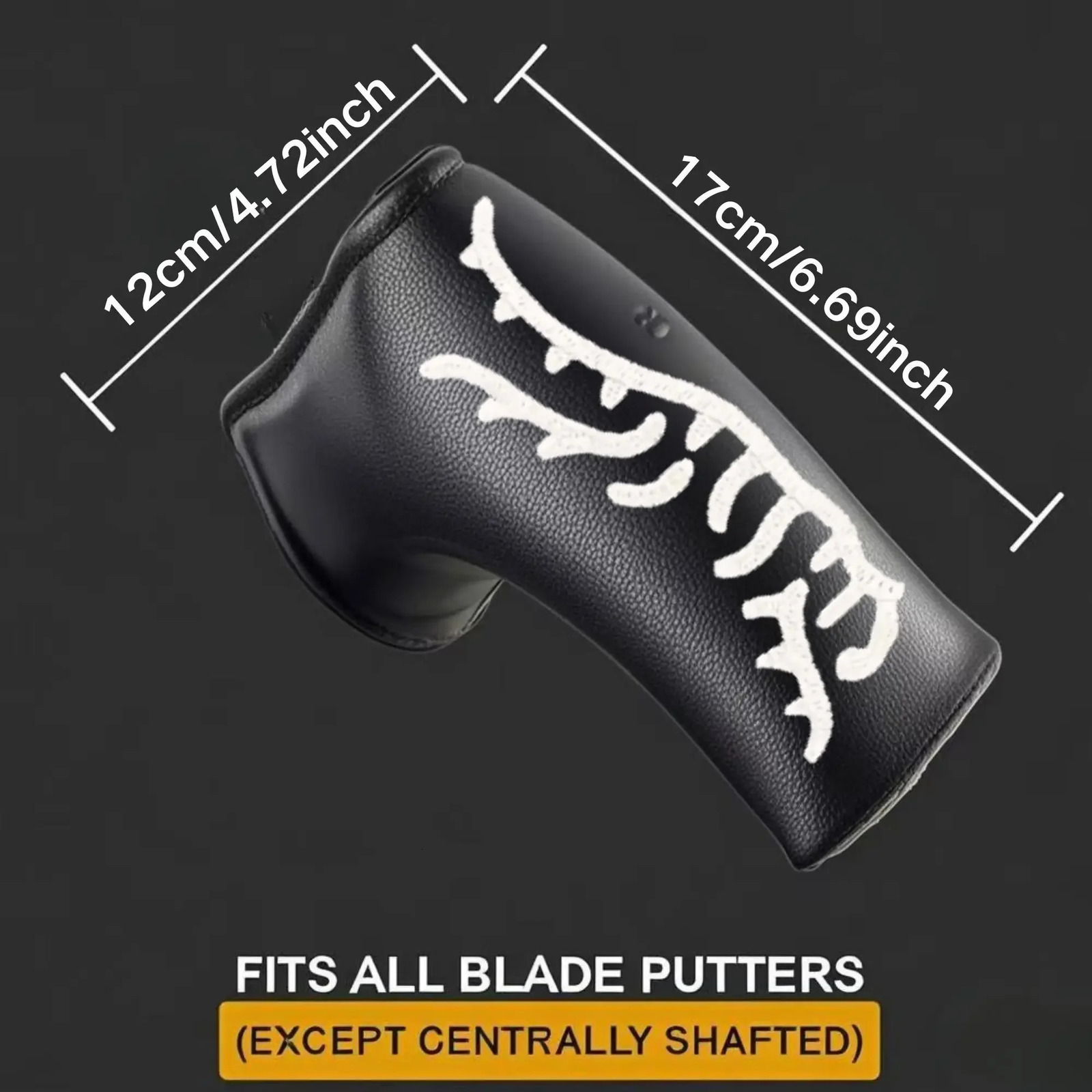 Tiger Pattern Golf Putter Cover Premium Blade Putter Headcover with Soft Lining Great Fathers Day Gift for Golf Lovers 251103