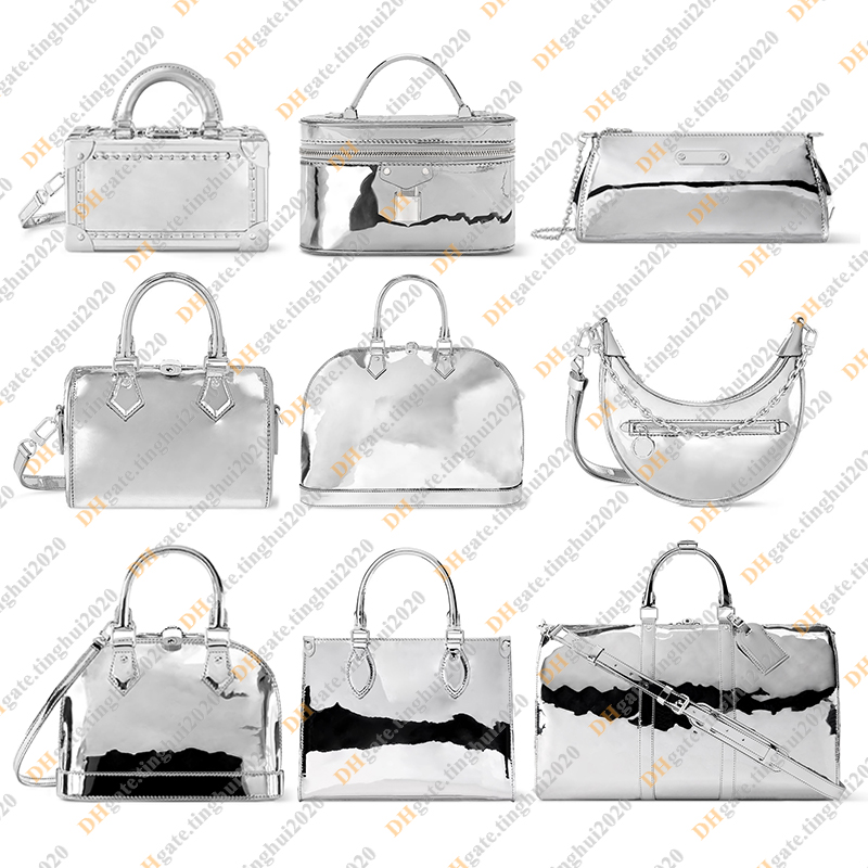 Ladies Fashion Designe Luxury Patent leather Bag Totes Handbag Top Handbag Bag Shoulder Bag Crossbody Top Mirror Quality M11987 M26100 M26097 M26373 M26335 M26497