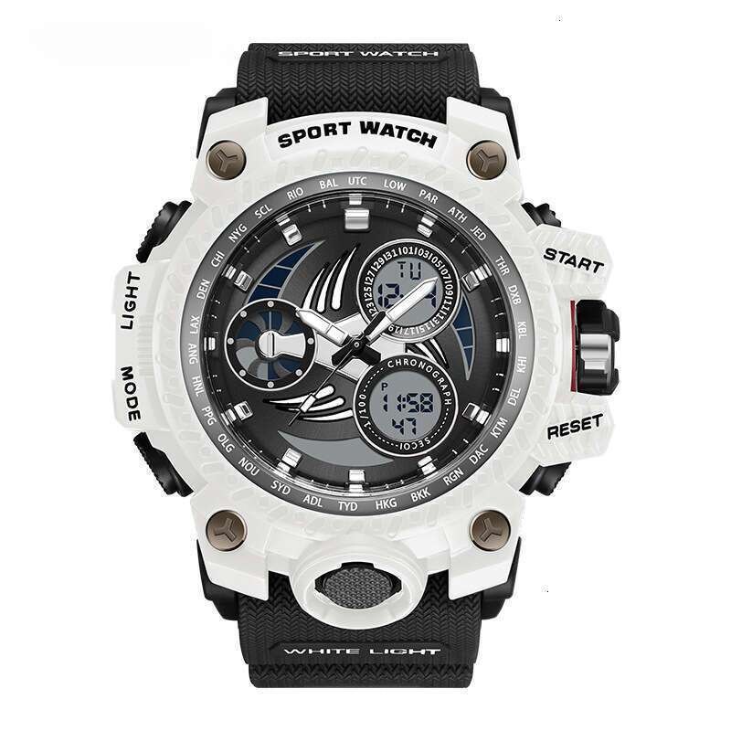 DHwatches Sanda Brand Youth Electronic Watch Luminous Waterproof Fashion Trend Alarm Clock Men's Wristwatch